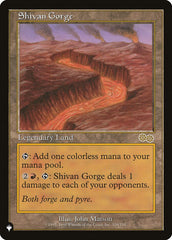 Shivan Gorge [The List] | PLUS EV GAMES 