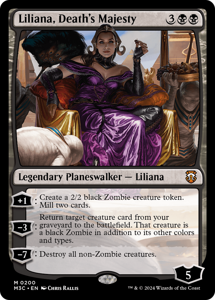 Liliana, Death's Majesty [Modern Horizons 3 Commander] | PLUS EV GAMES 