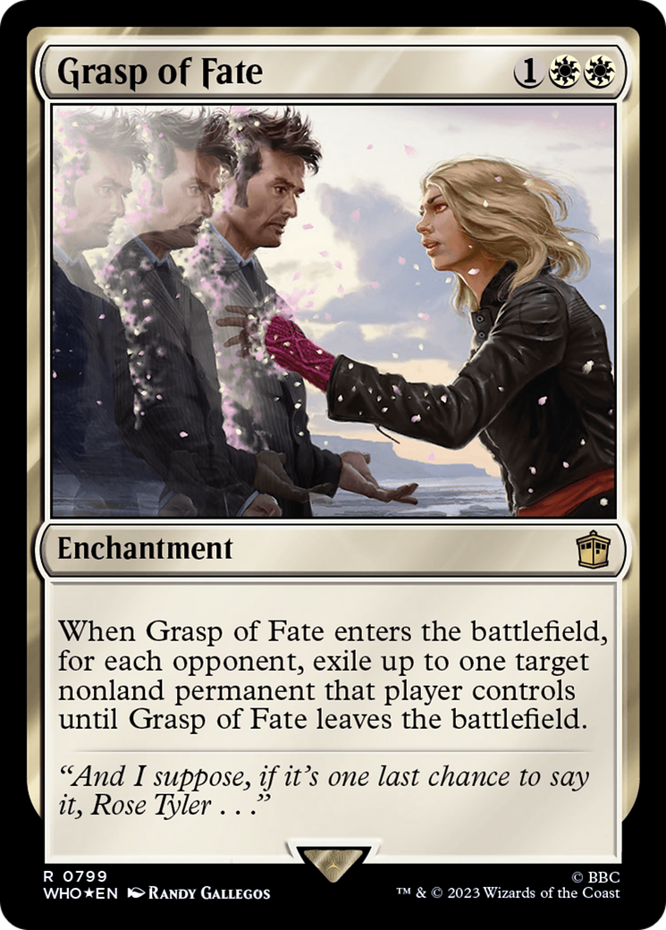 Grasp of Fate (Surge Foil) [Doctor Who] | PLUS EV GAMES 