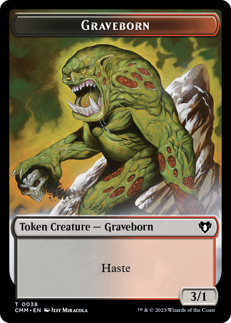 Thopter // Graveborn Double-Sided Token [Commander Masters Tokens] | PLUS EV GAMES 