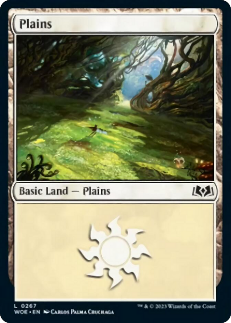 Plains (0267) [Wilds of Eldraine] | PLUS EV GAMES 