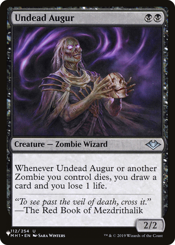 Undead Augur [The List Reprints] | PLUS EV GAMES 