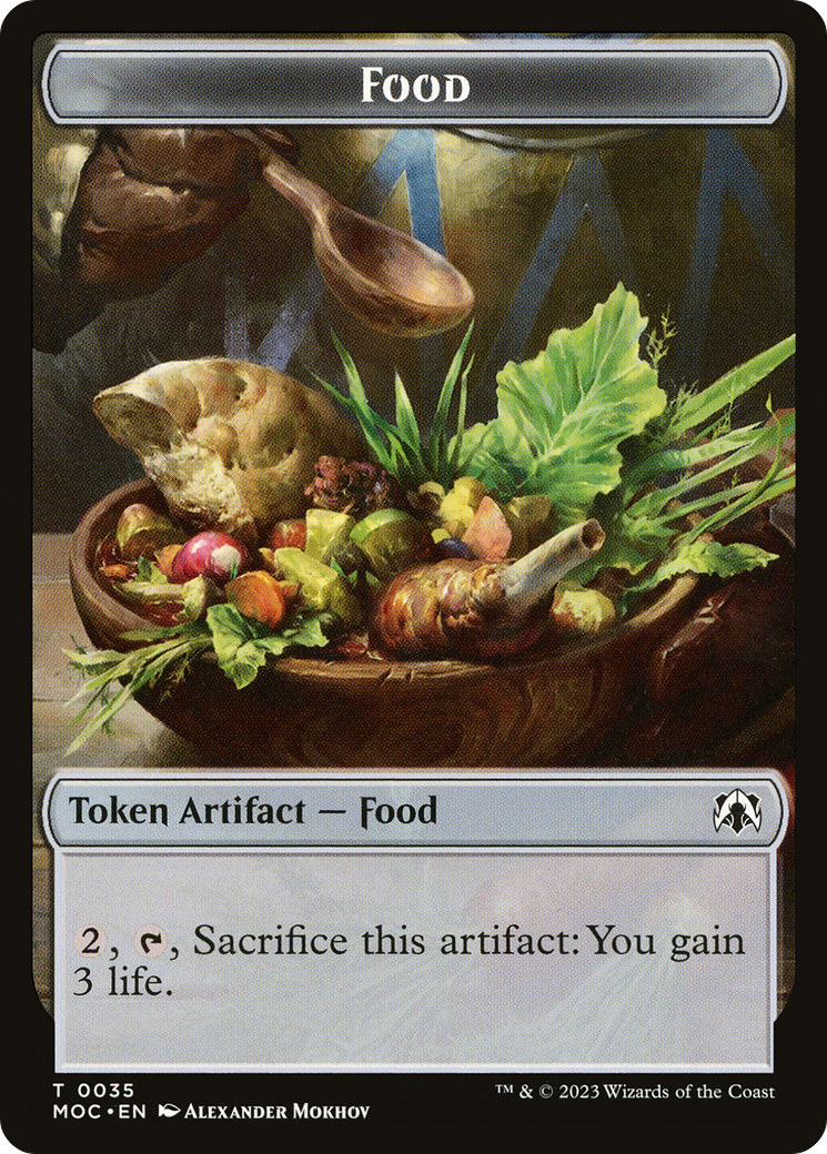 Food Token [March of the Machine] | PLUS EV GAMES 