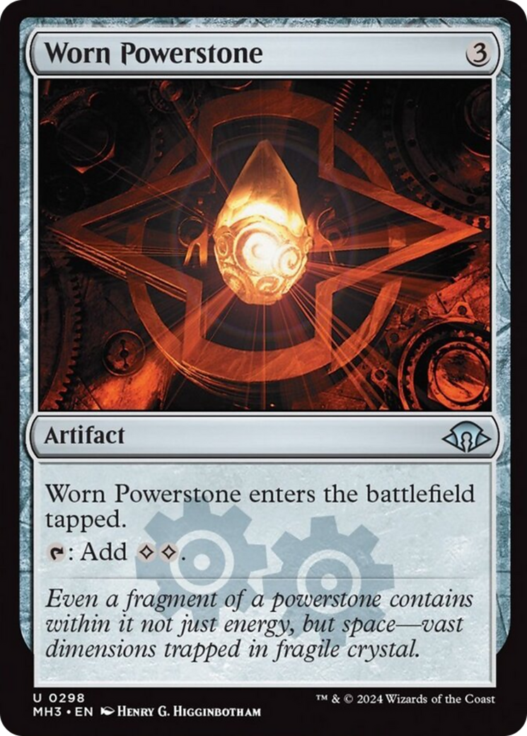 Worn Powerstone [Modern Horizons 3] | PLUS EV GAMES 