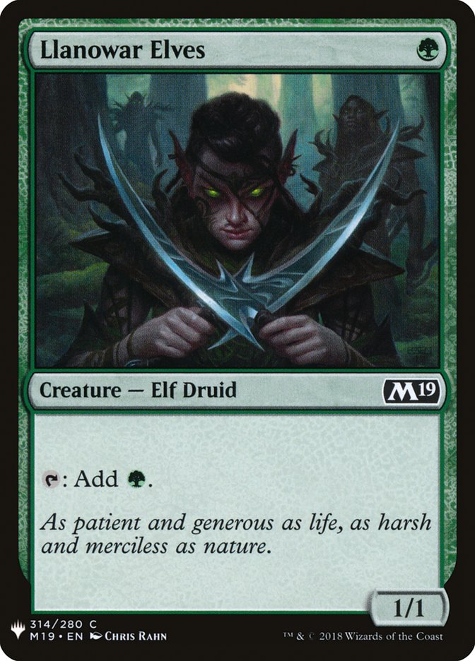 Llanowar Elves [Mystery Booster] | PLUS EV GAMES 