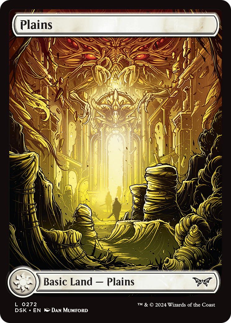 Plains (272) - Full Art [Duskmourn: House of Horror] | PLUS EV GAMES 