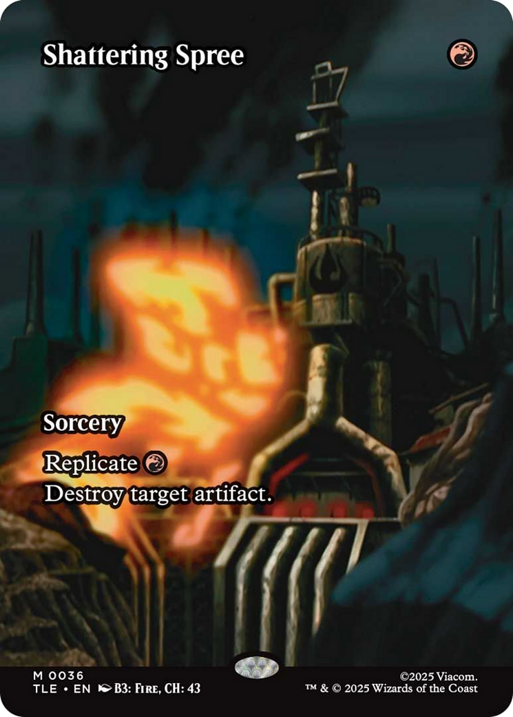 Shattering Spree (Borderless) [Avatar: The Last Airbender: Eternal-Legal] | PLUS EV GAMES 