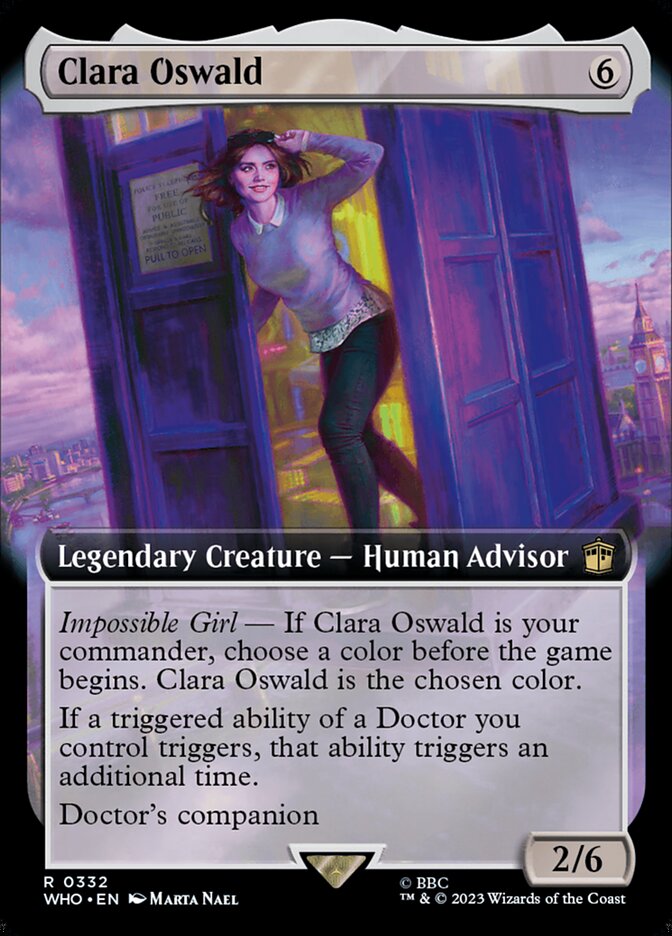 Clara Oswald (Extended Art) [Doctor Who] | PLUS EV GAMES 