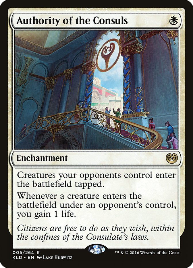 Authority of the Consuls [Kaladesh] | PLUS EV GAMES 