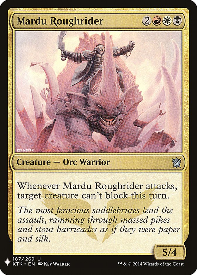 Mardu Roughrider [Mystery Booster] | PLUS EV GAMES 