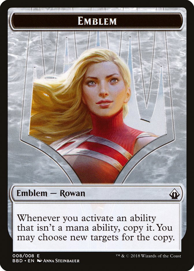 Rowan Kenrith Emblem [Battlebond Tokens] | PLUS EV GAMES 