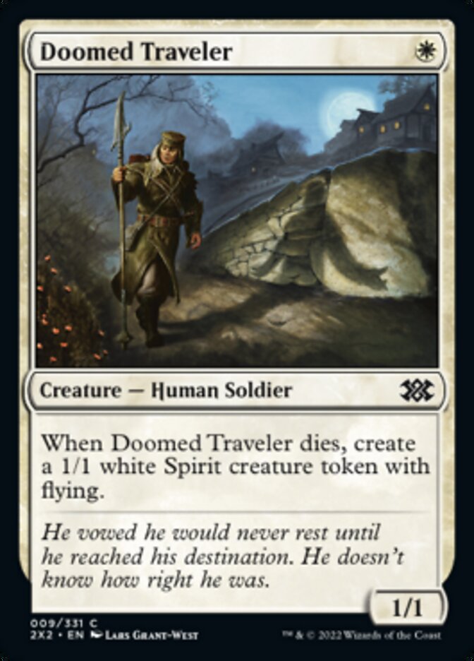 Doomed Traveler [Double Masters 2022] | PLUS EV GAMES 