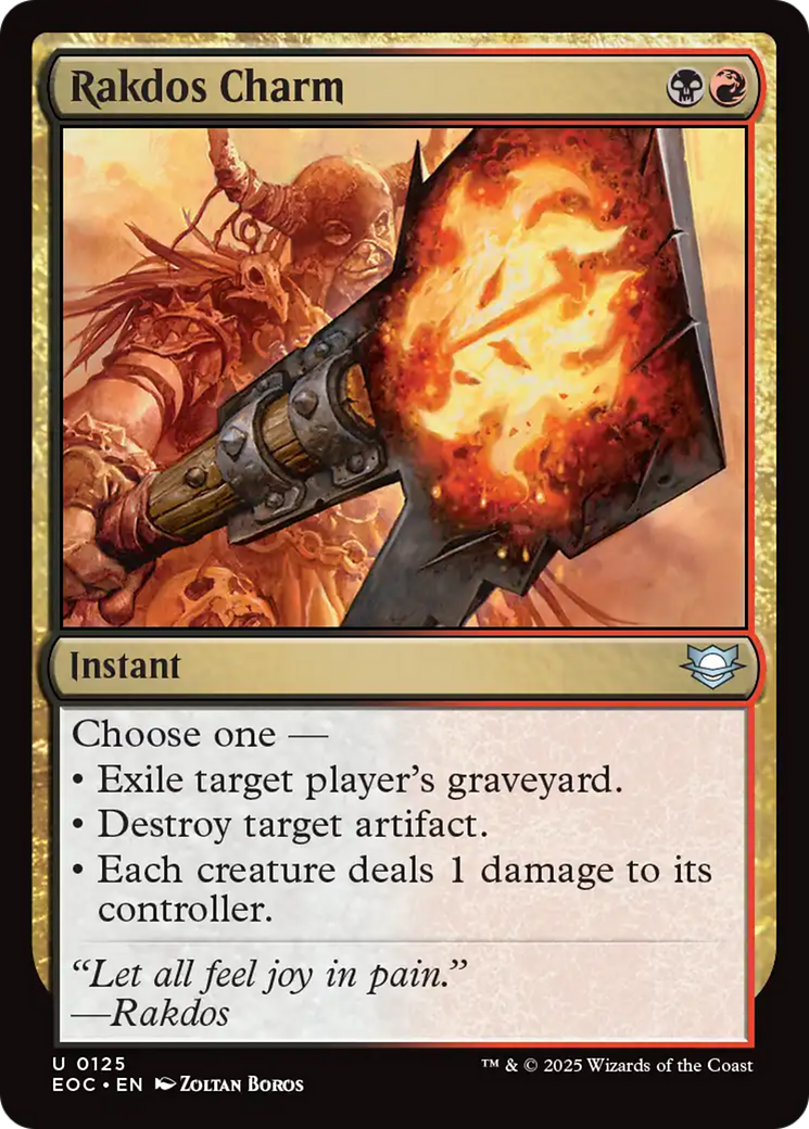 Rakdos Charm [Edge of Eternities Commander] | PLUS EV GAMES 
