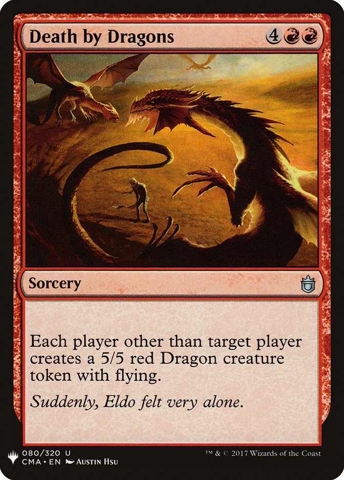Death by Dragons [Mystery Booster] | PLUS EV GAMES 