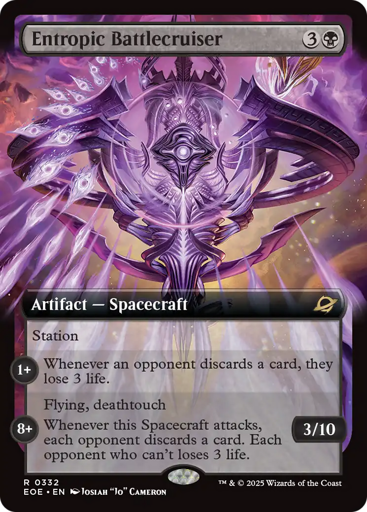 Entropic Battlecruiser (Extended Art) [Edge of Eternities] | PLUS EV GAMES 