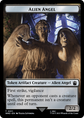 Alien Angel // Food (0026) Double-Sided Token [Doctor Who Tokens] | PLUS EV GAMES 