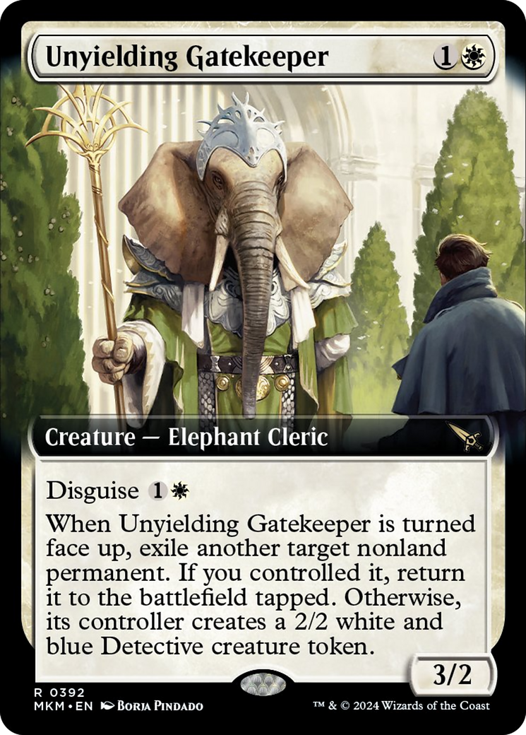 Unyielding Gatekeeper (Extended Art) [Murders at Karlov Manor] | PLUS EV GAMES 