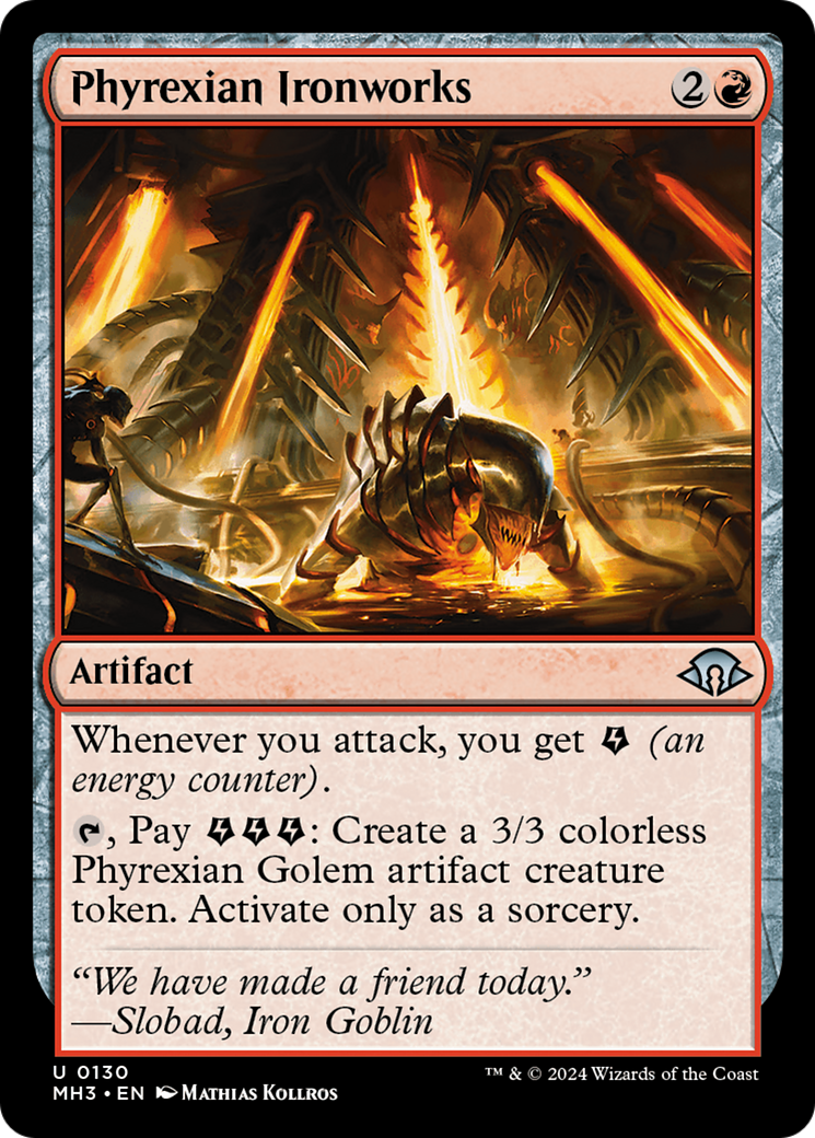 Phyrexian Ironworks [Modern Horizons 3] | PLUS EV GAMES 