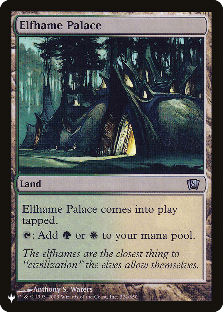 Elfhame Palace [The List Reprints] | PLUS EV GAMES 