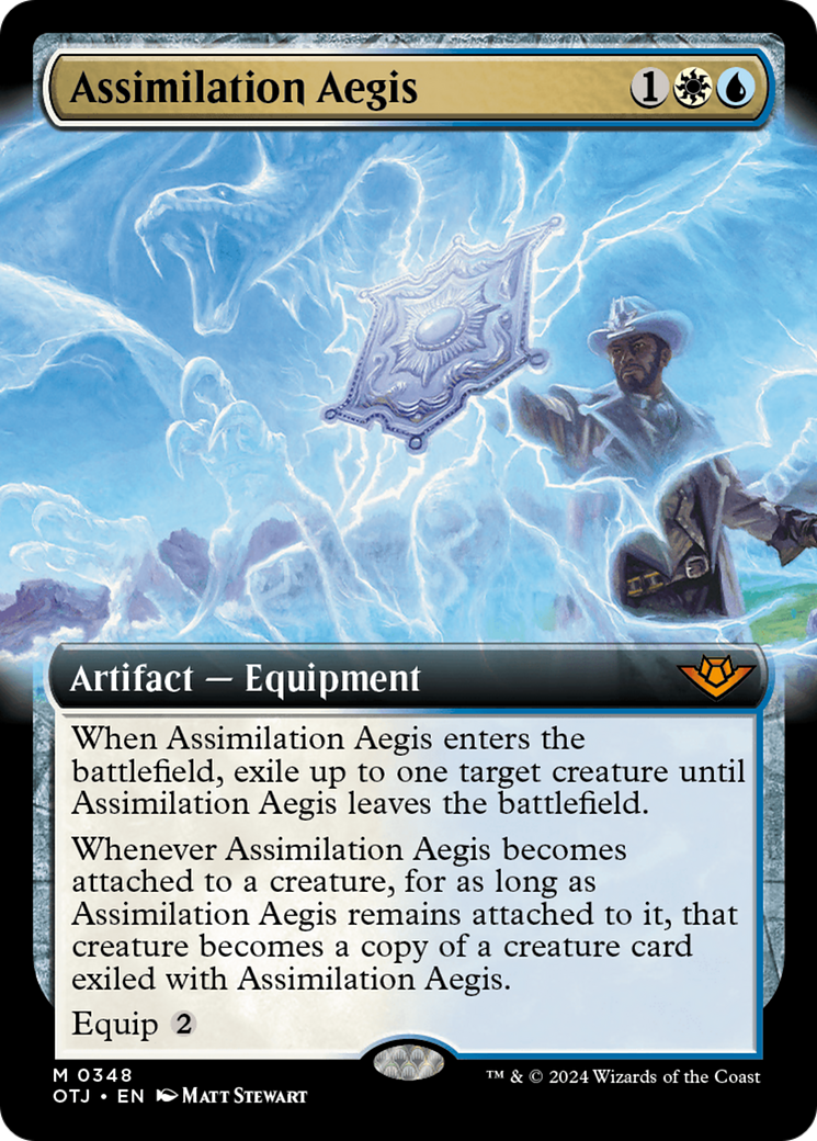 Assimilation Aegis (Extended Art) [Outlaws of Thunder Junction] | PLUS EV GAMES 