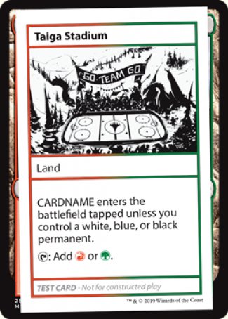 Taiga Stadium (2021 Edition) [Mystery Booster Playtest Cards] | PLUS EV GAMES 