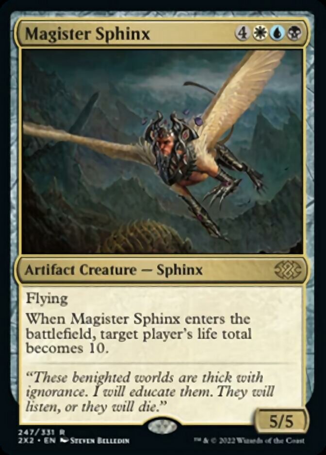 Magister Sphinx [Double Masters 2022] | PLUS EV GAMES 