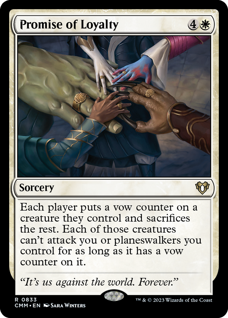 Promise of Loyalty [Commander Masters] | PLUS EV GAMES 