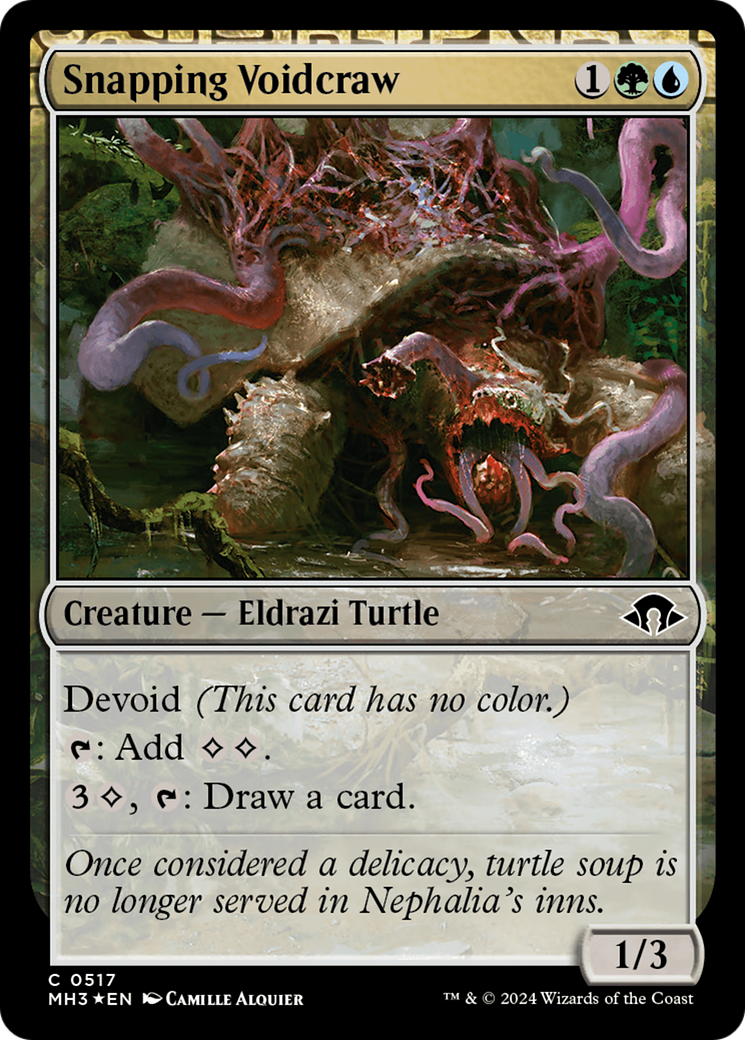 Snapping Voidcraw (Ripple Foil) [Modern Horizons 3] | PLUS EV GAMES 