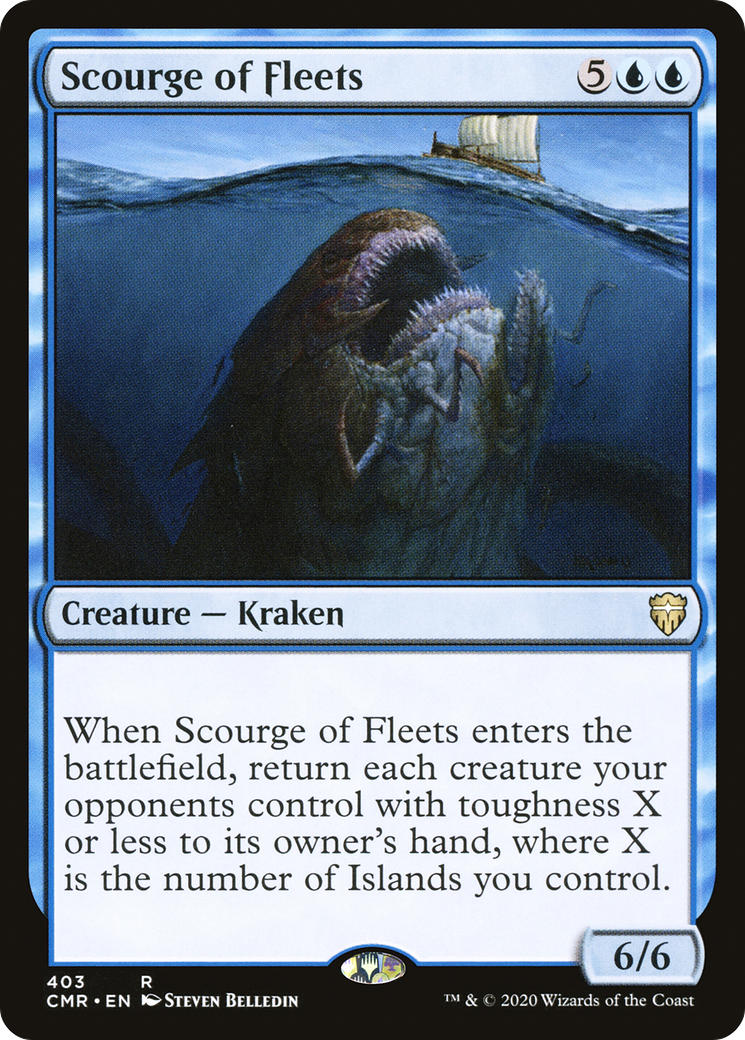 Scourge of Fleets [Commander Legends Commander Deck]