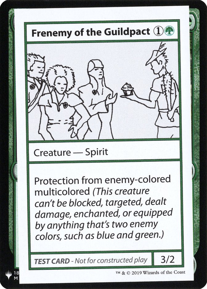 Frenemy of the Guildpact [Mystery Booster Playtest Cards] | PLUS EV GAMES 