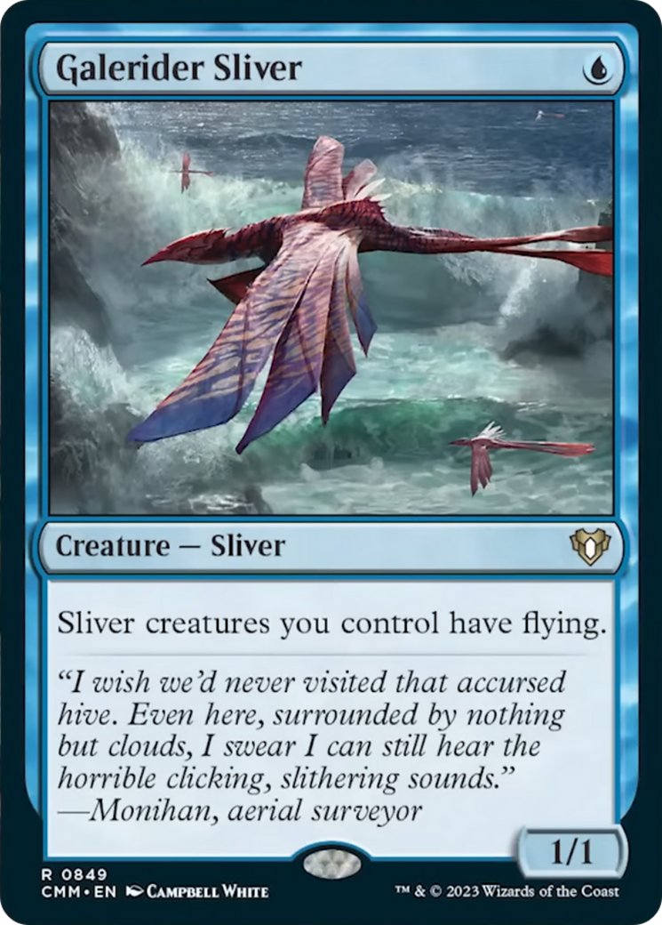 Galerider Sliver [Commander Masters] | PLUS EV GAMES 