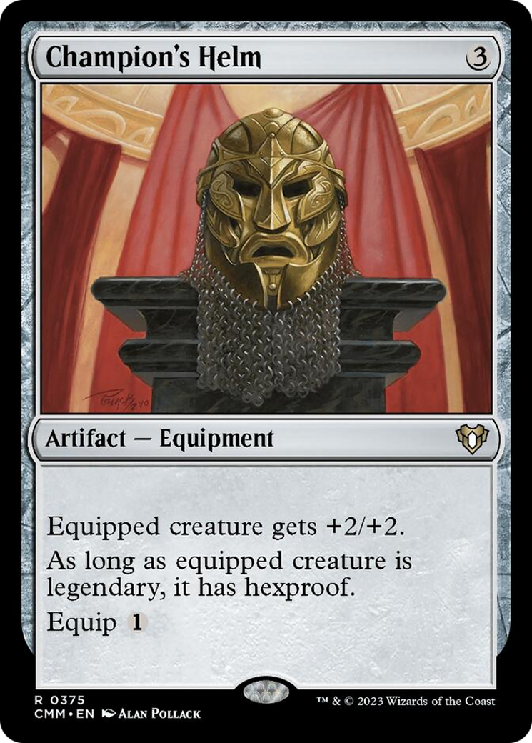 Champion's Helm [Commander Masters] | PLUS EV GAMES 