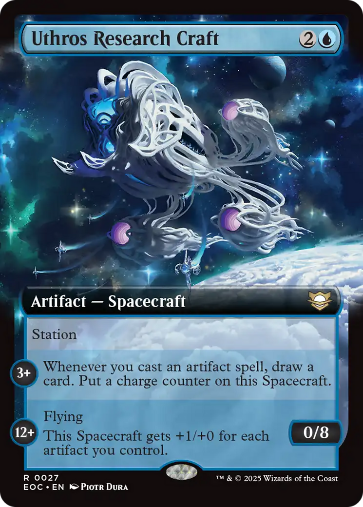 Uthros Research Craft (Extended Art) [Edge of Eternities Commander] | PLUS EV GAMES 