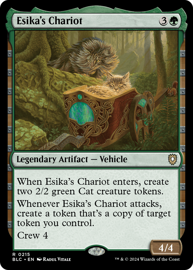 Esika's Chariot [Bloomburrow Commander] | PLUS EV GAMES 