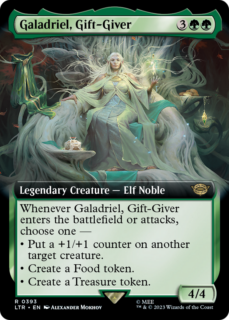 Galadriel, Gift-Giver (Extended Art) [The Lord of the Rings: Tales of Middle-Earth] | PLUS EV GAMES 