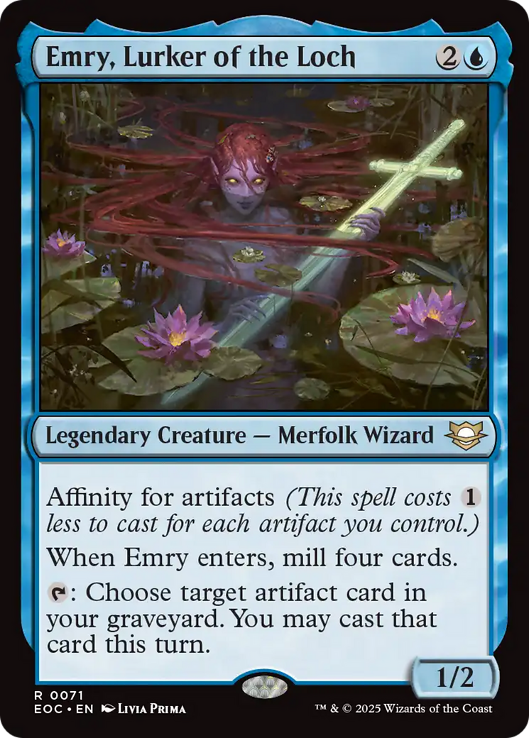 Emry, Lurker of the Loch [Edge of Eternities Commander] | PLUS EV GAMES 