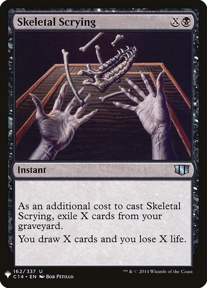 Skeletal Scrying [Mystery Booster] | PLUS EV GAMES 