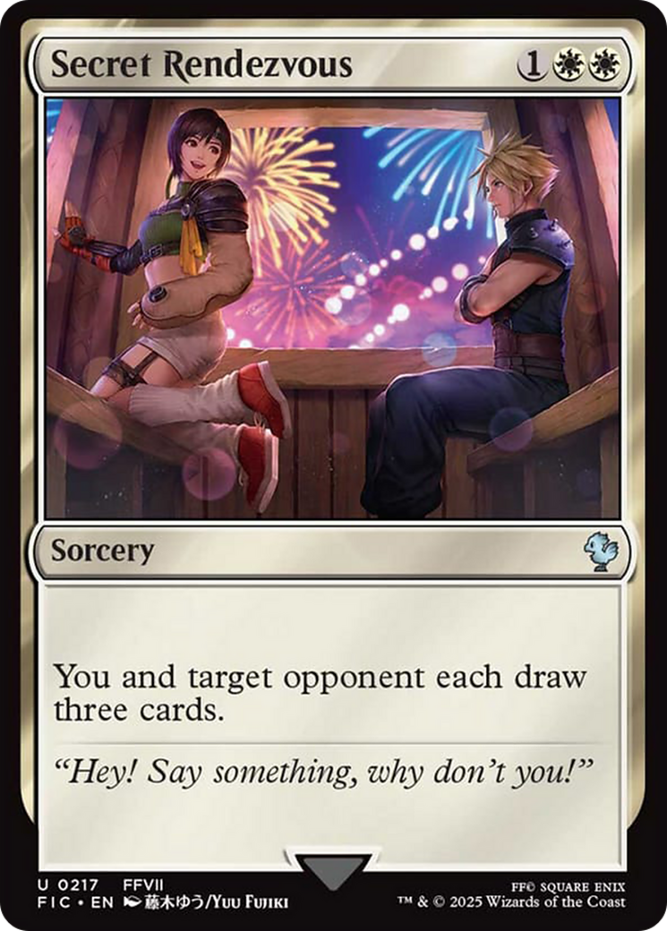 Secret Rendezvous (0217) [FINAL FANTASY Commander] | PLUS EV GAMES 