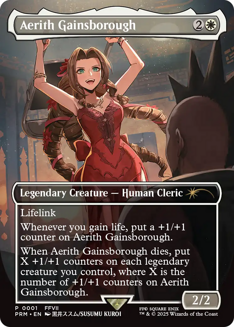 Aerith Gainsborough [Pro Tour Promos] | PLUS EV GAMES 