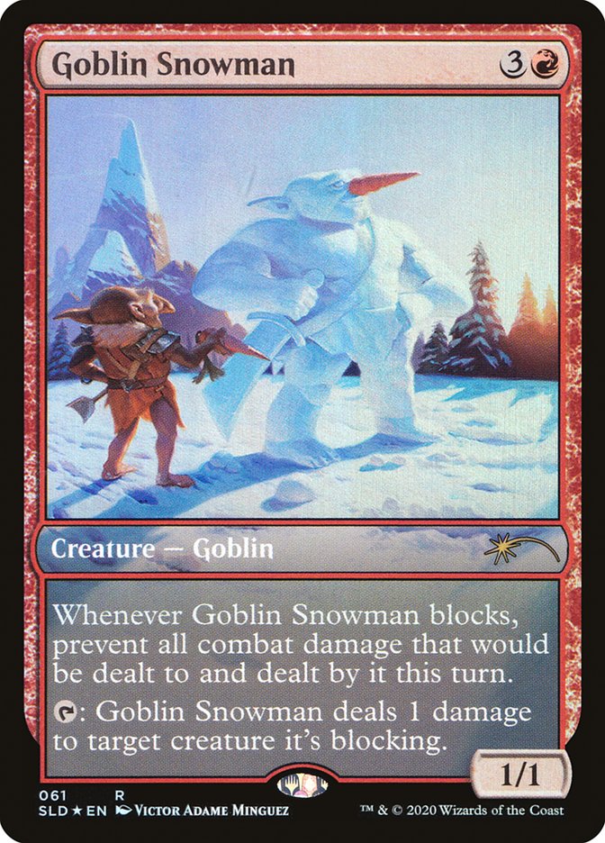 Goblin Snowman [Secret Lair Drop Series] | PLUS EV GAMES 