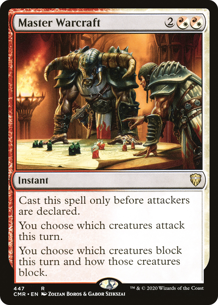 Master Warcraft [Commander Legends Commander Deck]
