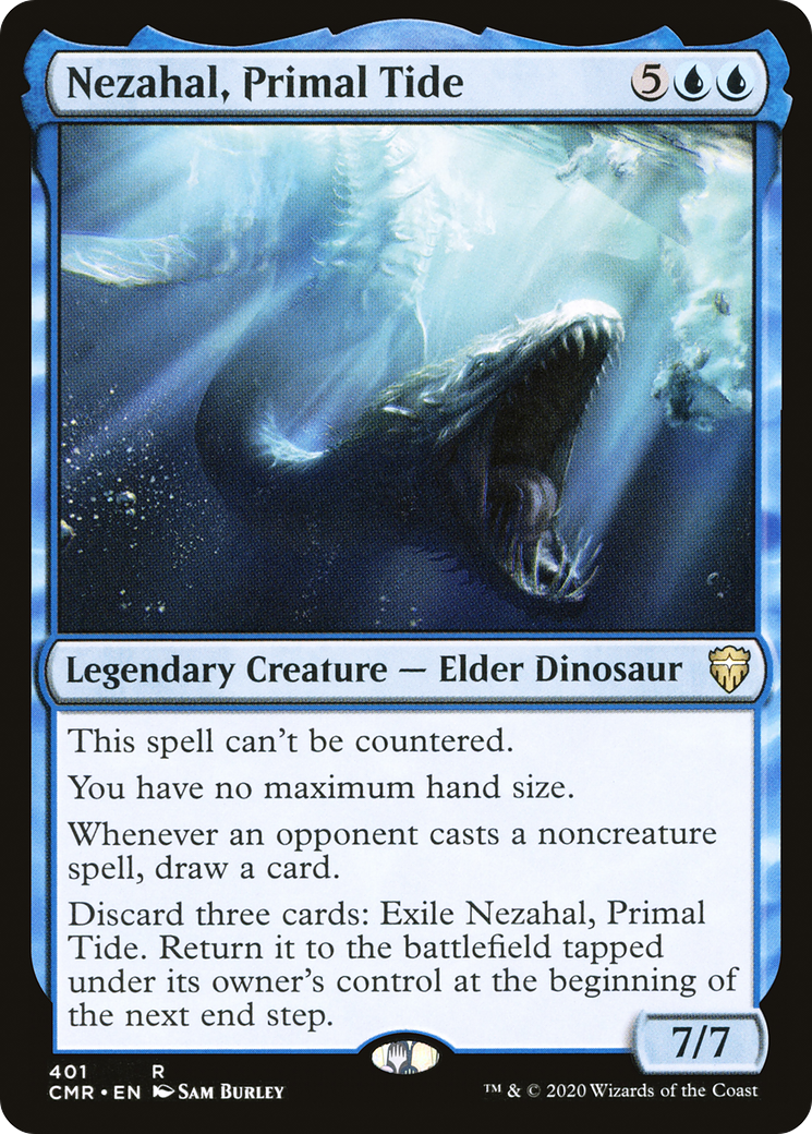Nezahal, Primal Tide [Commander Legends Commander Deck]