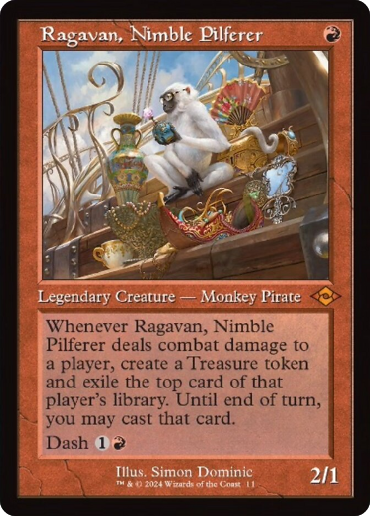 Ragavan, Nimble Pilferer (Retro) [Modern Horizons 2] | PLUS EV GAMES 