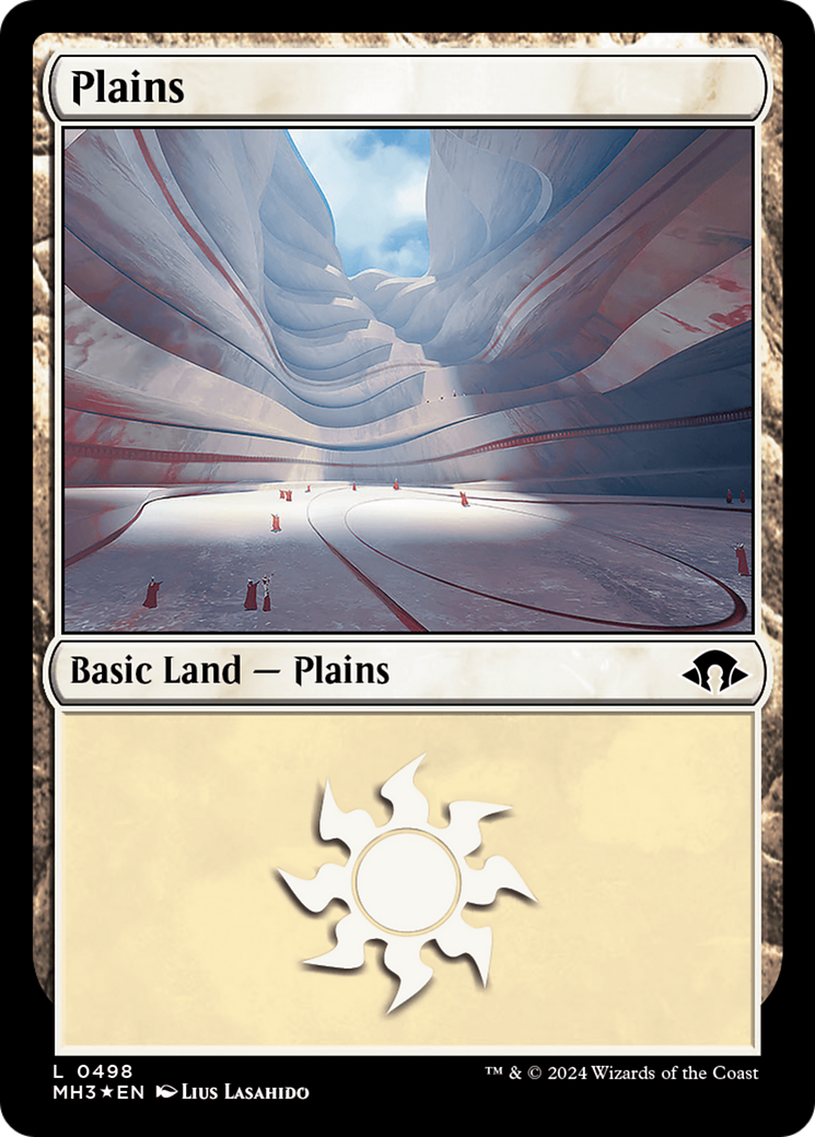 Plains (0498) (Ripple Foil) [Modern Horizons 3] | PLUS EV GAMES 