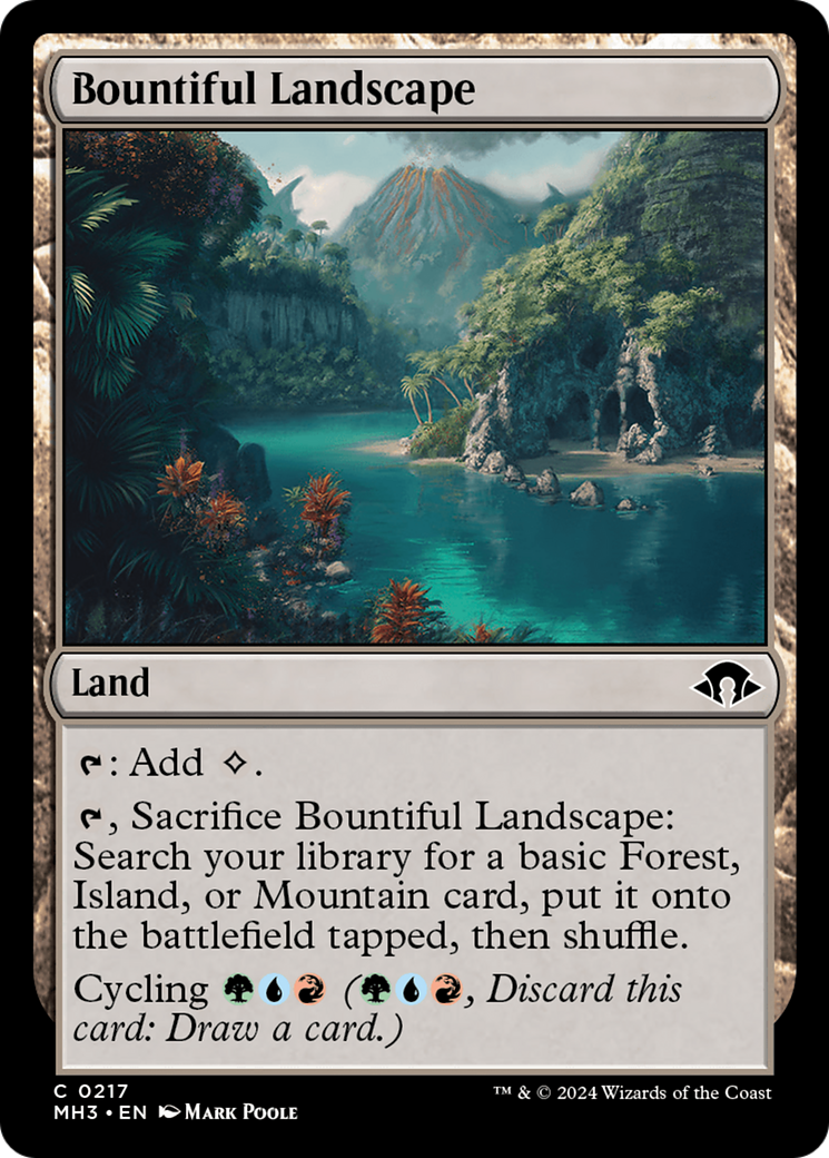 Bountiful Landscape [Modern Horizons 3] | PLUS EV GAMES 