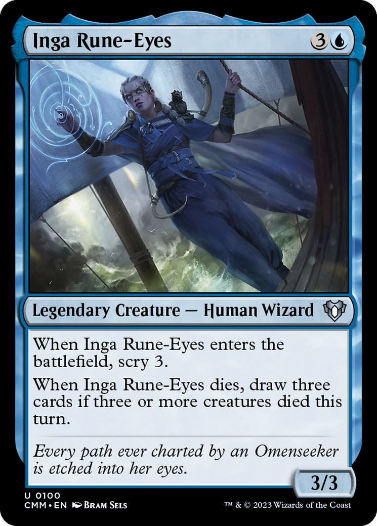 Inga Rune-Eyes [Commander Masters] | PLUS EV GAMES 