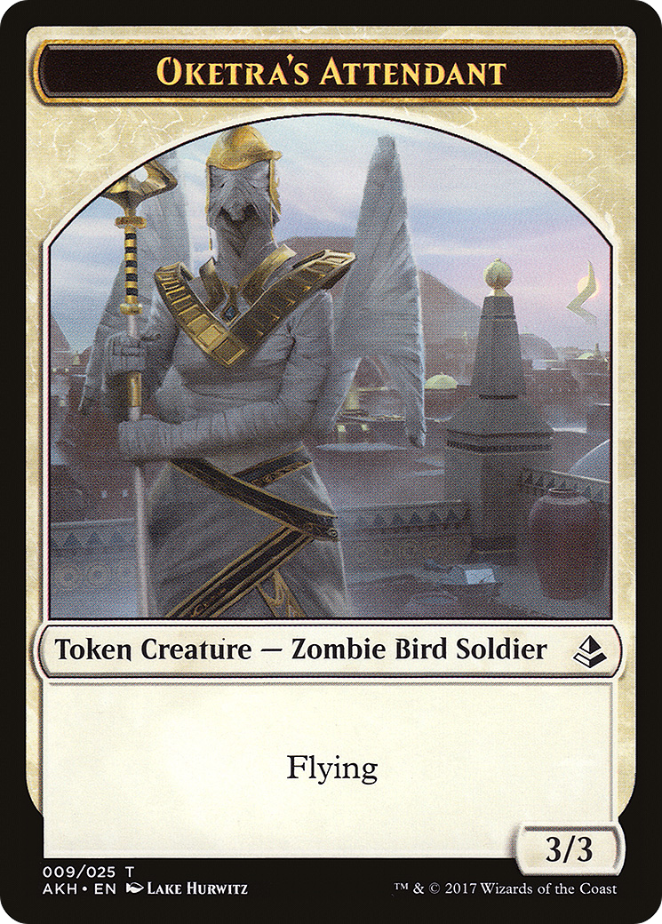 Oketra's Attendant [Amonkhet Tokens]