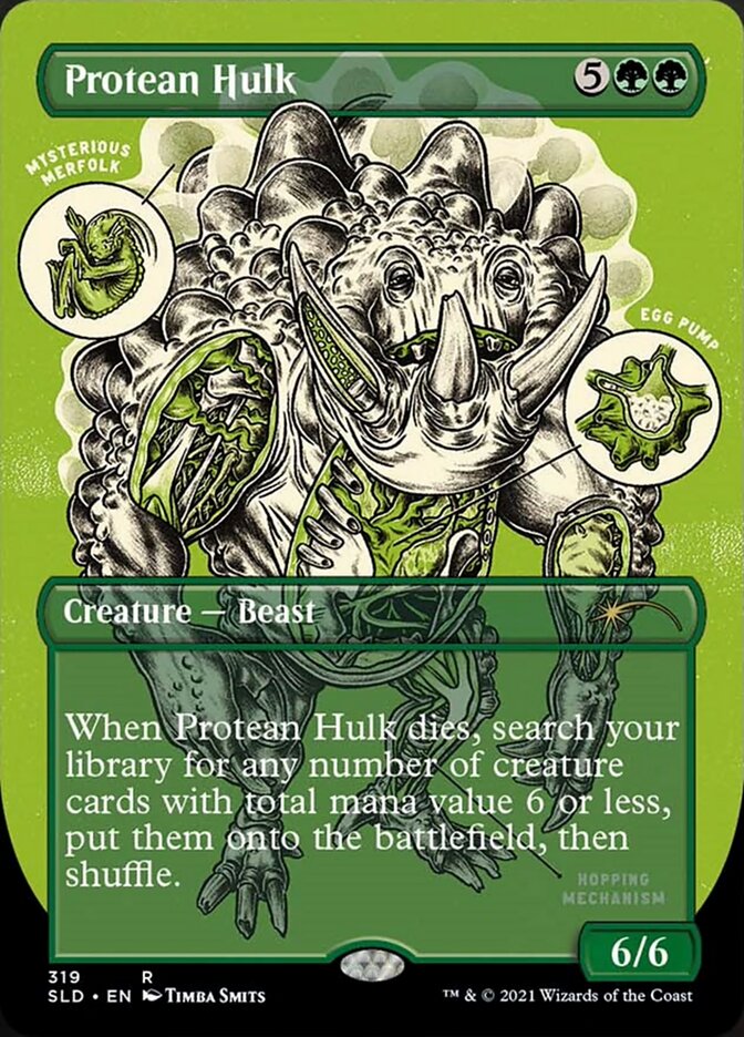 Protean Hulk (Borderless) [Secret Lair Drop Series] | PLUS EV GAMES 