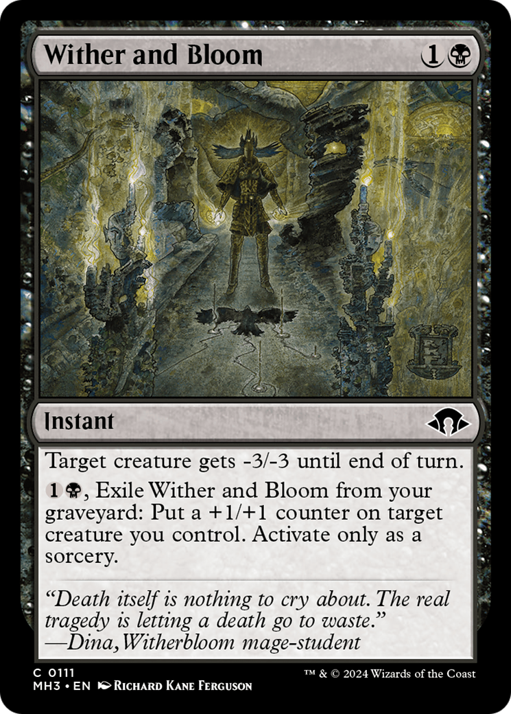 Wither and Bloom [Modern Horizons 3] | PLUS EV GAMES 