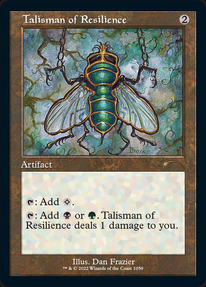 Talisman of Resilience (Foil Etched) [Secret Lair Drop Series] | PLUS EV GAMES 